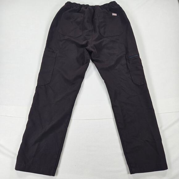Figs Medical Healthcare Cairo Brown Black Scrub Pants Men's Size Small - Picture 7 of 7